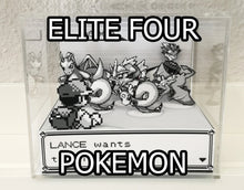 Load image into Gallery viewer, Pokemon Elite Four Cubic Diorama