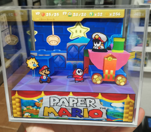 Paper Mario 64 Cubic Diorama