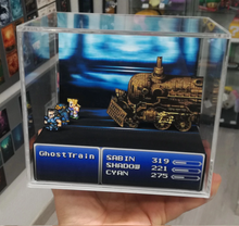 Load image into Gallery viewer, Final Fantasy VI Ghost Train Cubic Diorama