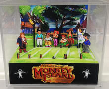 Load image into Gallery viewer, Monkey Island 2  Spitting Contest Cubic Diorama