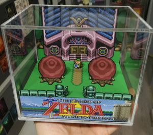 Zelda A Link to the Past Cubic Diorama