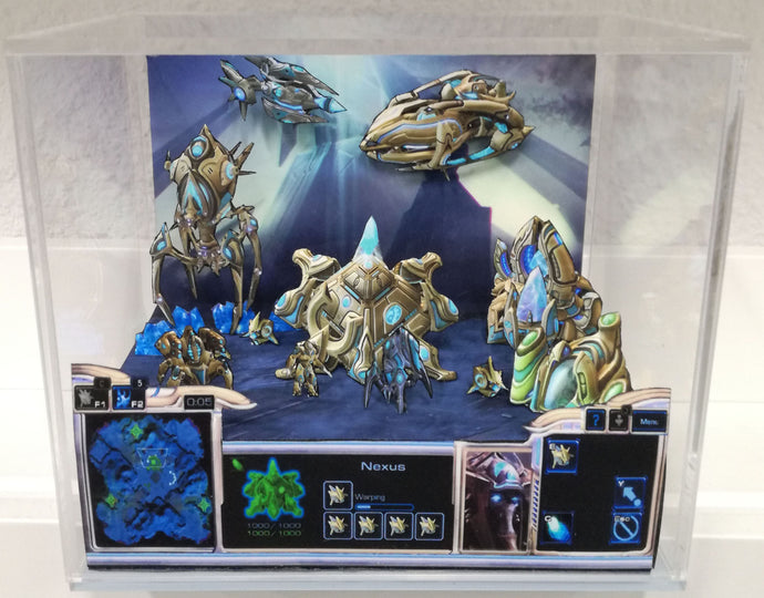 Starcraft II Protoss Cubic Diorama