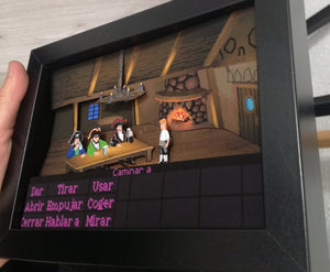 The Secret of Monkey Island Diorama