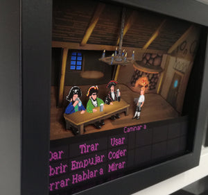 The Secret of Monkey Island Diorama