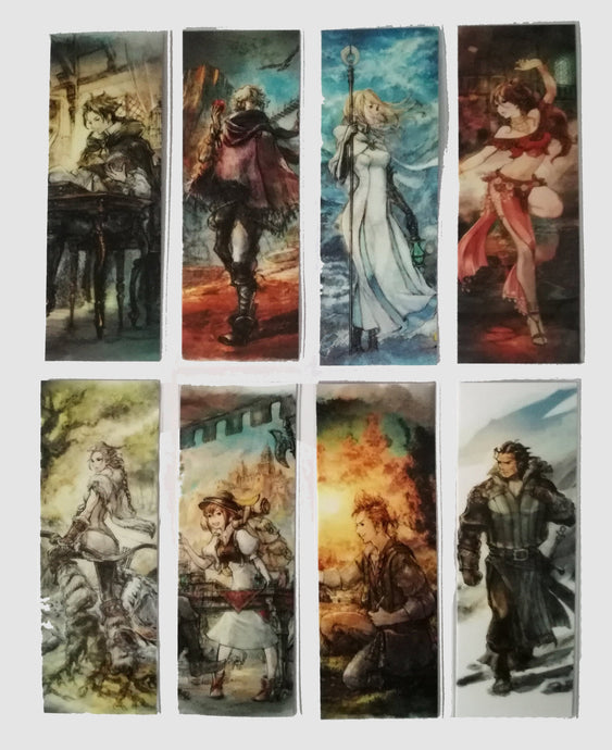 Octopath Traveler bookmarks