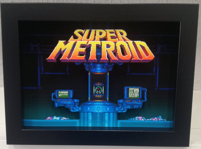 Super Metroid Diorama