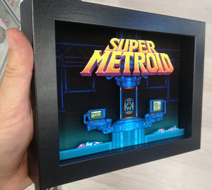 Super Metroid Diorama