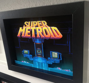 Super Metroid Diorama