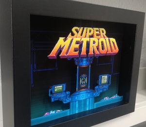 Super Metroid Diorama