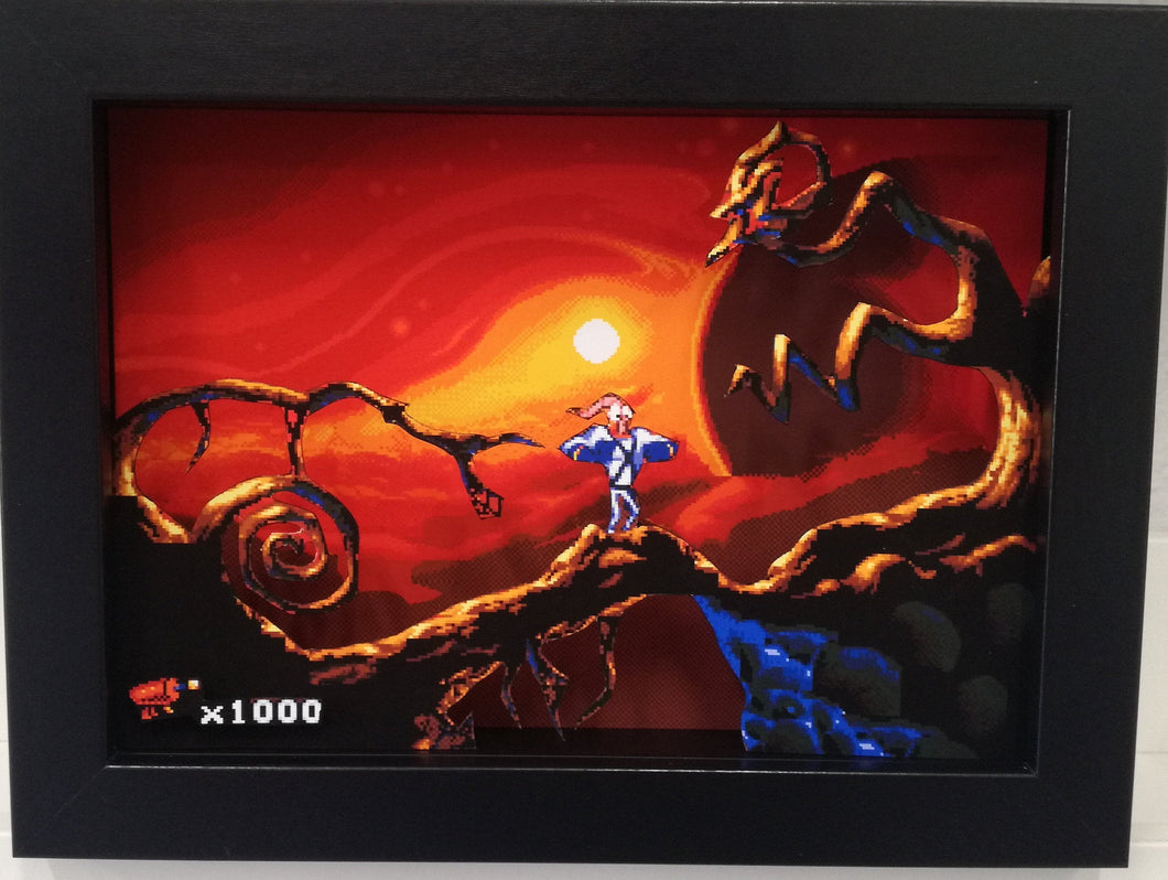 Earthworm Jim 2 Diorama