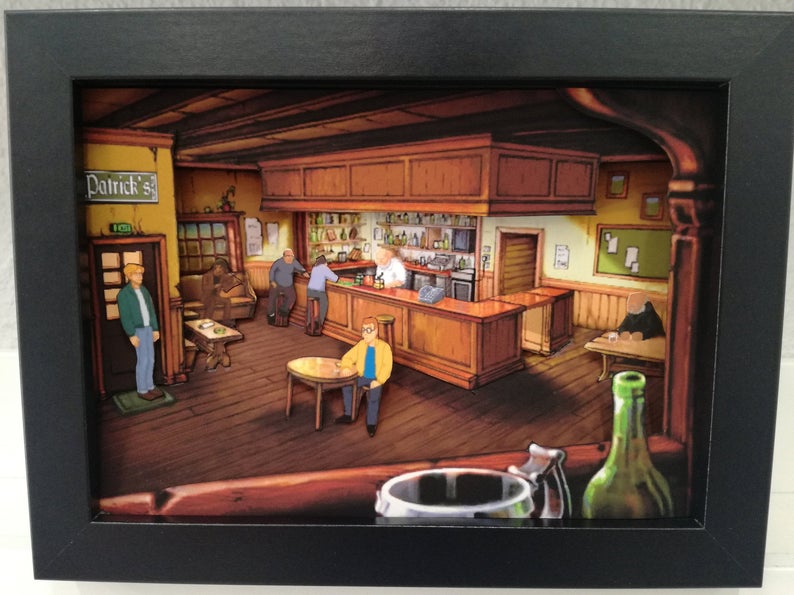 Broken Sword Diorama