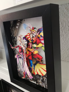 Final Fantasy VI Terra and Kefka Diorama