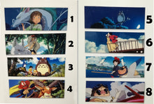 Load image into Gallery viewer, Ghibli bookmarks