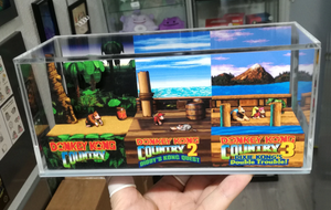 Donkey Kong Country Games Panoramic Cube