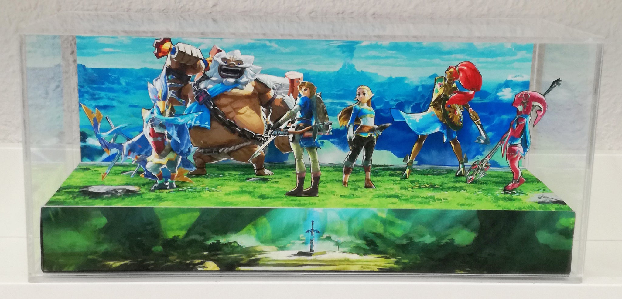 Zelda Breath of the Wild Cubic Diorama – ARTS-MD