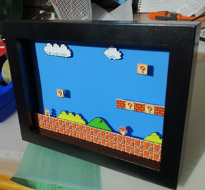 Super Mario Bros Diorama