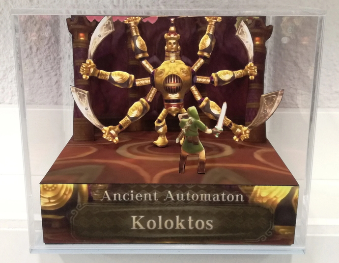 Zelda Skyward Sword Koloktos Cubic Diorama