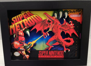 Super Metroid Cover Diorama