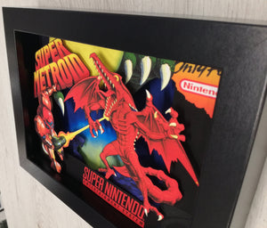 Super Metroid Cover Diorama