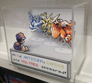 Pokemon Legendary Birds Cubic Diorama