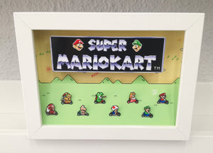 Super Mario Kart Diorama