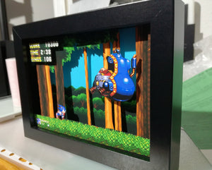 Sonic & Knuckles Diorama