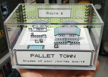 Load image into Gallery viewer, Pokemon Pallet Town Flat Cubic Diorama