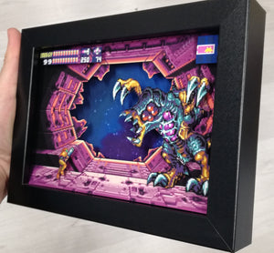 Metroid Fusion Diorama