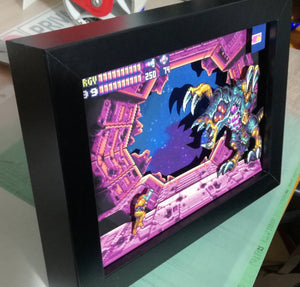 Metroid Fusion Diorama