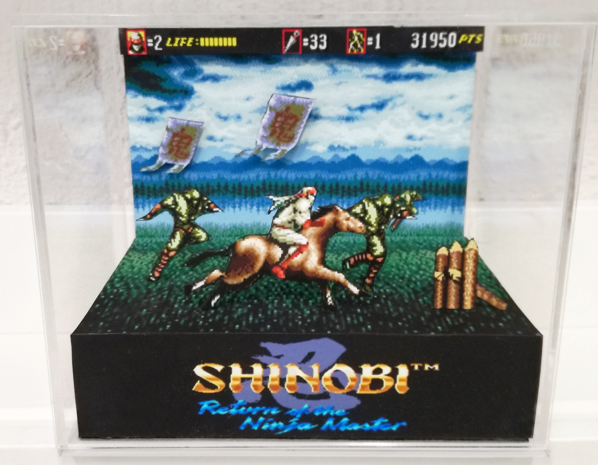Shinobi III: Return of the Ninja Master Cubic Diorama – ARTS-MD