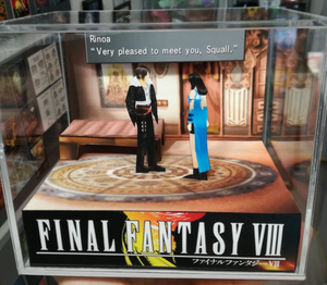 Final Fantasy VIII Rinoa and Squall Cubic Diorama