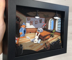 Sam & Max hit the Road Diorama