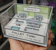 Load image into Gallery viewer, Pokemon Pallet Town Flat Cubic Diorama