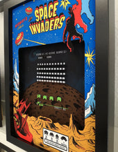 Load image into Gallery viewer, Space Invaders Diorama