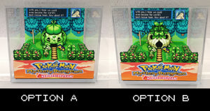 Pokemon Mystery Dungeon Bulbasaur Cubic Diorama