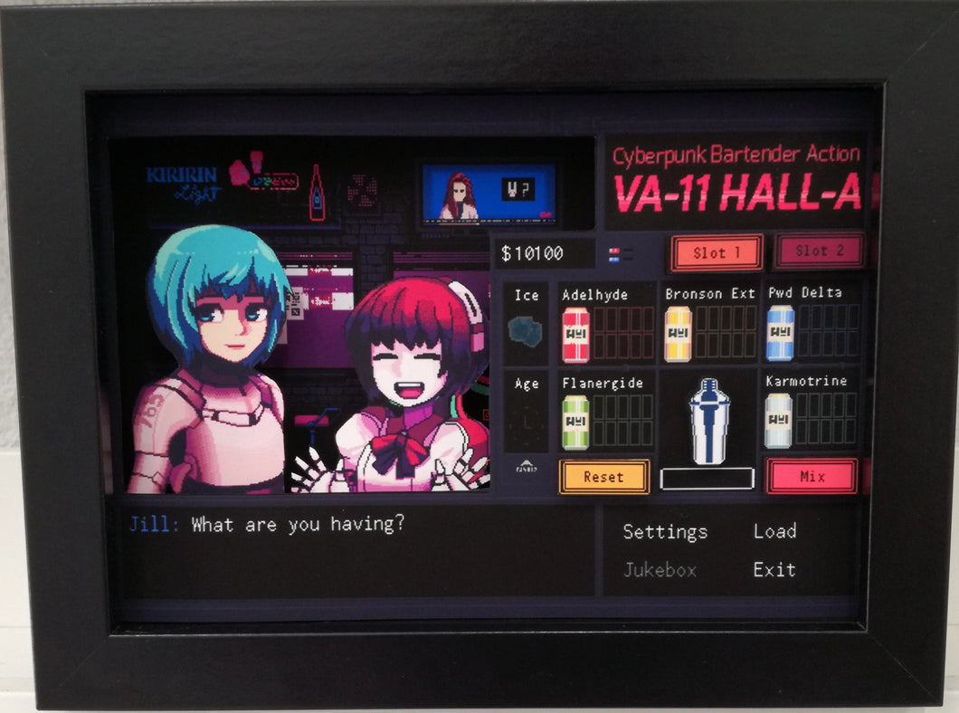 Va-11 Hall-A Diorama