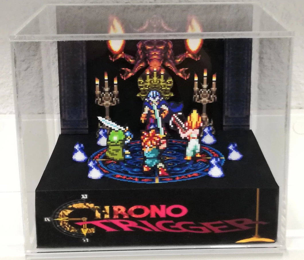 Chrono Trigger Cubic Magus Battle Diorama