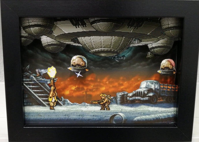 Metal Slug X Diorama