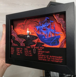 The Secret of Monkey Island Diorama