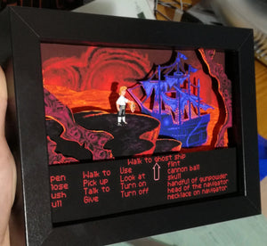 The Secret of Monkey Island Diorama