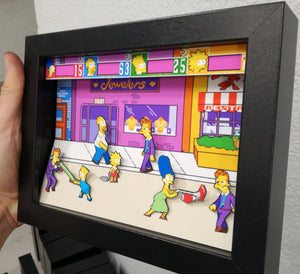 The Simpsons Arcade Diorama