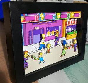 The Simpsons Arcade Diorama
