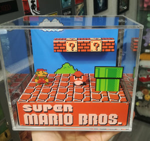 Super Mario Bros Cubic Diorama