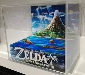 Zelda Links Awakening Island Cubic Diorama