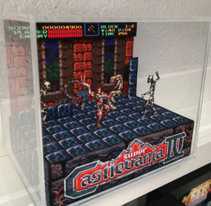 Super Castlevania IV Cubic Diorama