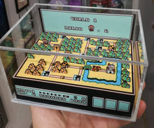 Load image into Gallery viewer, Super Mario Bros 3 Map Flat Cubic Diorama