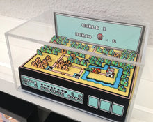 Load image into Gallery viewer, Super Mario Bros 3 Map Flat Cubic Diorama