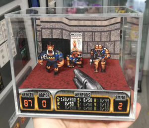 Duke Nukem 3D Cubic Diorama