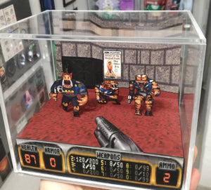 Duke Nukem 3D Cubic Diorama