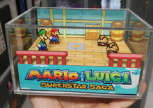 Load image into Gallery viewer, Mario &amp; Luigi Superstar Saga Flat Cubic Diorama